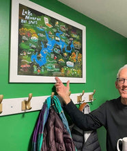 Load image into Gallery viewer, Lake Monroe Hot Spots Illustrated Map