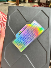 Load image into Gallery viewer, (Blue) Toolbox Sticker Set of a Conscious Creator