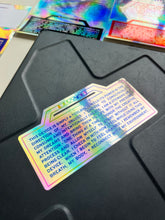 Load image into Gallery viewer, (Red) Toolbox Sticker Set of a Conscious Creator