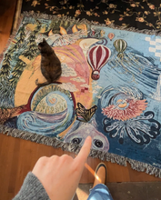 Load image into Gallery viewer, Open Mind 60"x80" Woven Blanket