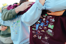 Load image into Gallery viewer, Lake Monroe Hot Spots Hoodie Navy/Indigo/Maroon/Green