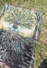 Load image into Gallery viewer, Life Breath Woven Blanket 60"x80"