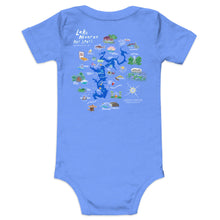 Load image into Gallery viewer, Lake Monroe Hot Spots Baby Onesie (3-24 mo.)
