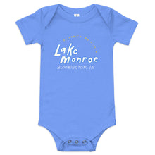 Load image into Gallery viewer, Lake Monroe Hot Spots Baby Onesie (3-24 mo.)