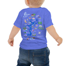 Load image into Gallery viewer, Lake Monroe Hot Spots Baby T-Shirt (6-24 mo.)