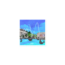Load image into Gallery viewer, 3"x3" Showalter Fountain Magnet