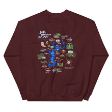 Load image into Gallery viewer, Lake Monroe Hot Spots Crew Neck Navy/Indigo/Maroon/Green
