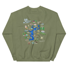 Load image into Gallery viewer, Lake Monroe Hot Spots Crew Neck Navy/Indigo/Maroon/Green