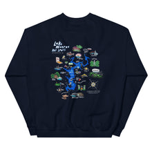 Load image into Gallery viewer, Lake Monroe Hot Spots Crew Neck Navy/Indigo/Maroon/Green