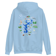 Load image into Gallery viewer, Lake Monroe Hot Spots Hoodie Sky Blue