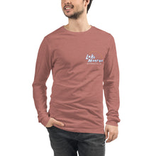 Load image into Gallery viewer, Lake Monroe Hot Spots Long Sleeve T-Shirt Navy/Maroon/Teal/Military Green/Mauve