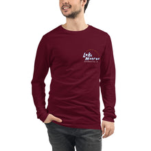 Load image into Gallery viewer, Lake Monroe Hot Spots Long Sleeve T-Shirt Navy/Maroon/Teal/Military Green/Mauve