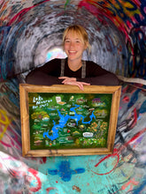 Load image into Gallery viewer, Lake Monroe Hot Spots Illustrated Map