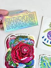 Load image into Gallery viewer, My Body of Art Stickers (Set of 5)
