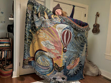 Load image into Gallery viewer, Open Mind 60"x80" Woven Blanket
