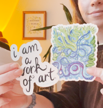 Load image into Gallery viewer, My Body of Art Stickers (Set of 4)
