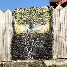 Load image into Gallery viewer, Life Breath Woven Blanket 60"x80"
