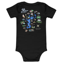 Load image into Gallery viewer, Lake Monroe Hot Spots Baby Onesie (3-24 mo.)
