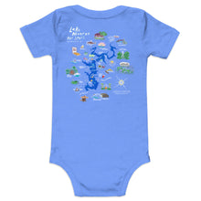 Load image into Gallery viewer, Lake Monroe Hot Spots Baby Onesie (3-24 mo.)

