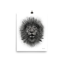 Load image into Gallery viewer, Lion Drawing Poster
