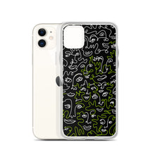 Load image into Gallery viewer, Connectedness (Black) iPhone Case
