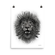 Load image into Gallery viewer, Lion Drawing Poster
